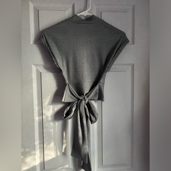 Zara silver top size S - Picture 6 of 7